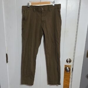 Weatherproof Men's Cargo Pants Multi-Pockets Brownish? Workwear Hiking 36x32 EUC